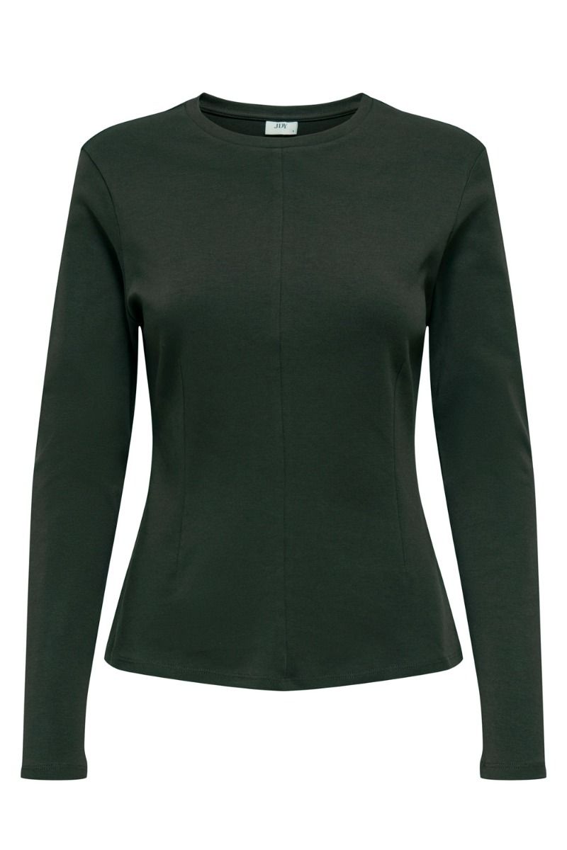 JDY - Bluse - JDY Eva L/S Top - Scarab