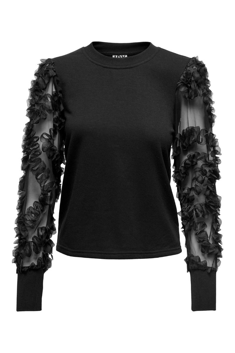 JDY - Sweatshirt - JDY Fairview L/S Sweat Jrs Noos - Black