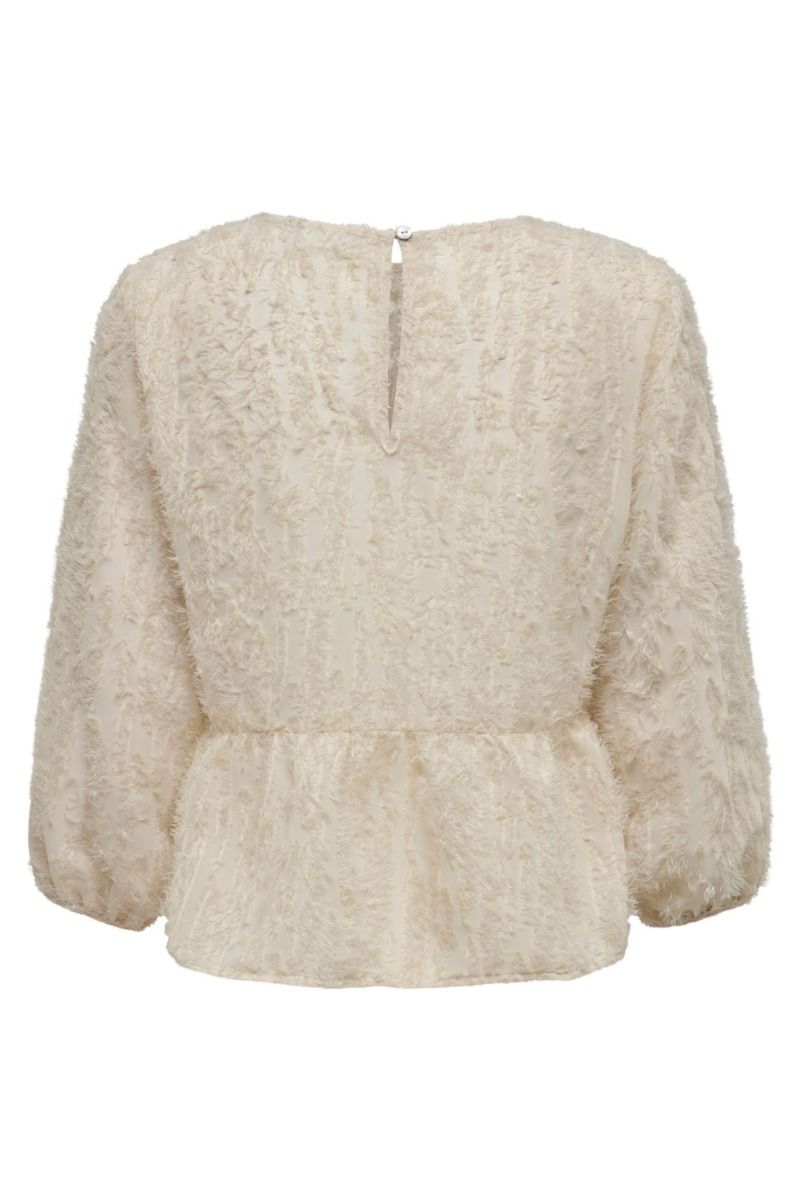 JDY - Bluse - JDY King 3/4 Top - Whitecap Gray