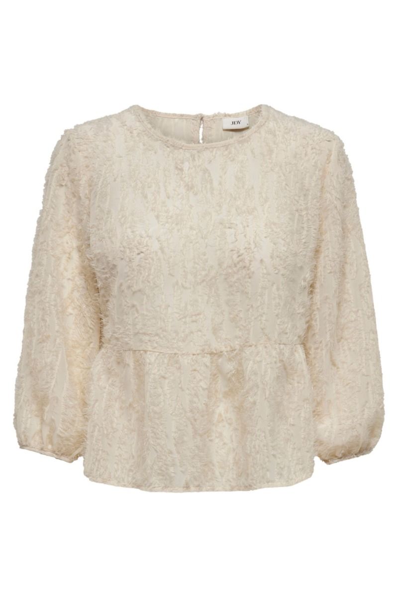 JDY - Bluse - JDY King 3/4 Top - Whitecap Gray