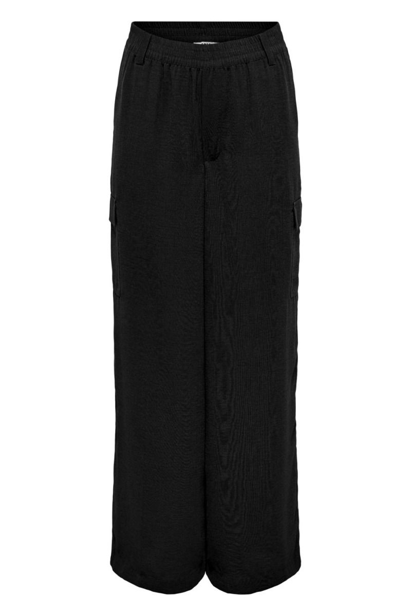 JDY - Bukser - JDY Divya MW Cargo Pant - Black