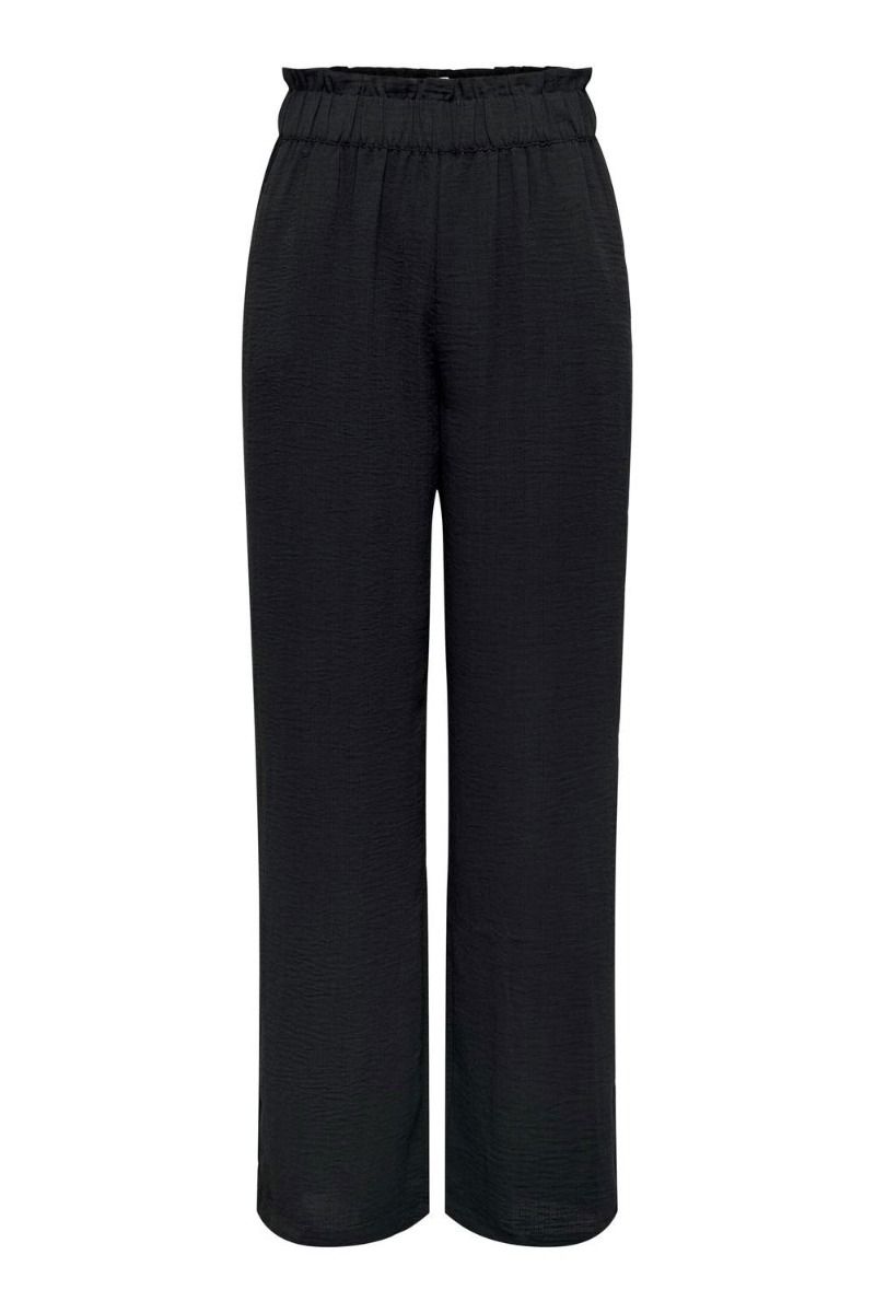 JDY - Bukser - JDY Divya HW Wide Pants - Black