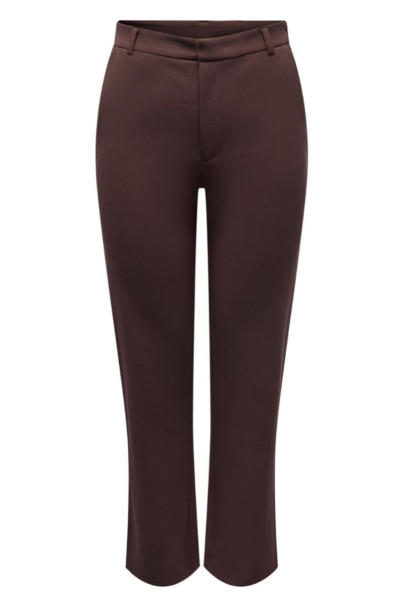 JDY - Bukser - JDY Geggo Straight Pant - Brown Stone