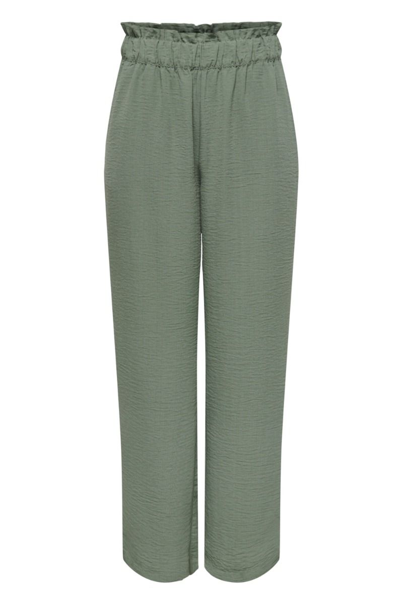 JDY - Bukser - JDY Gry HW Pants - Sea Spray