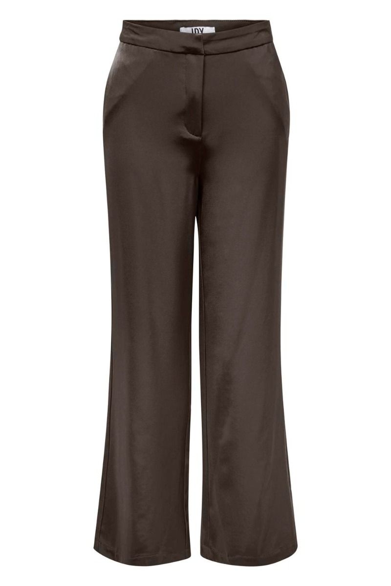 JDY - Bukser - JDY Laila HW Wide Pant - Black Olive