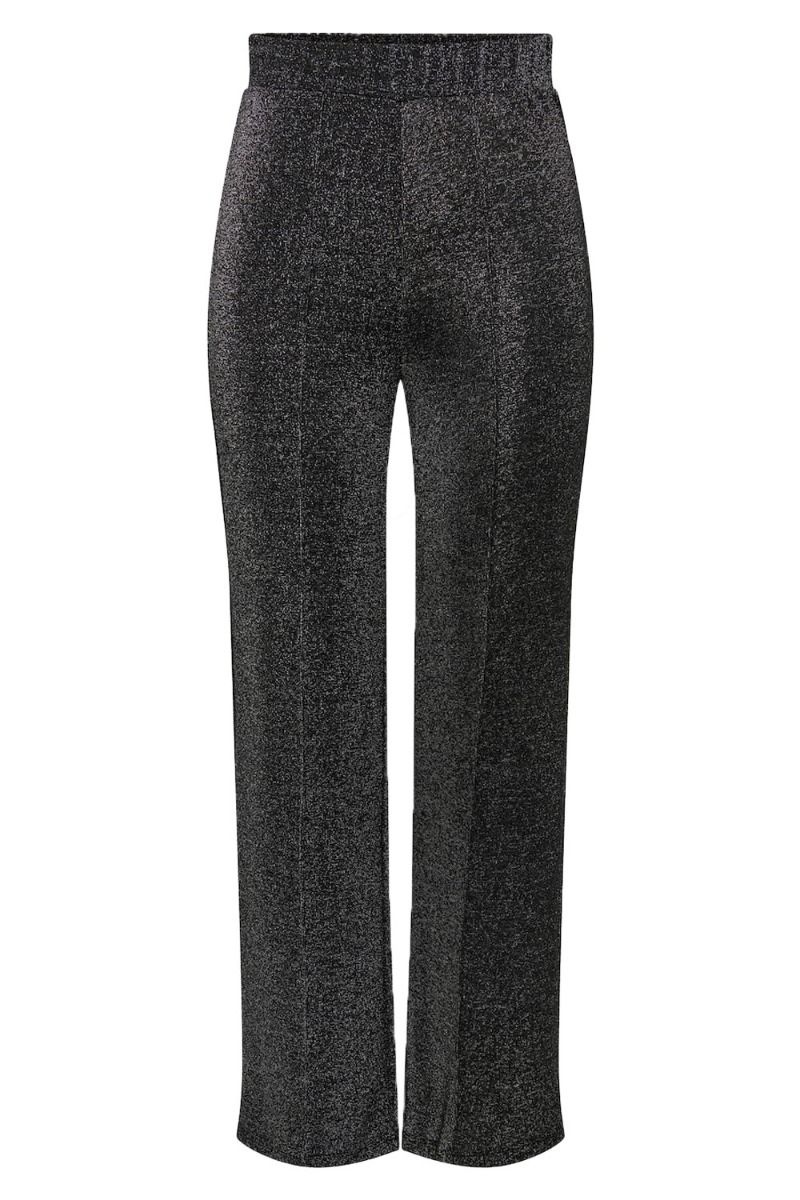 JDY - Bukser - JDY Lea Straight Pant - Black