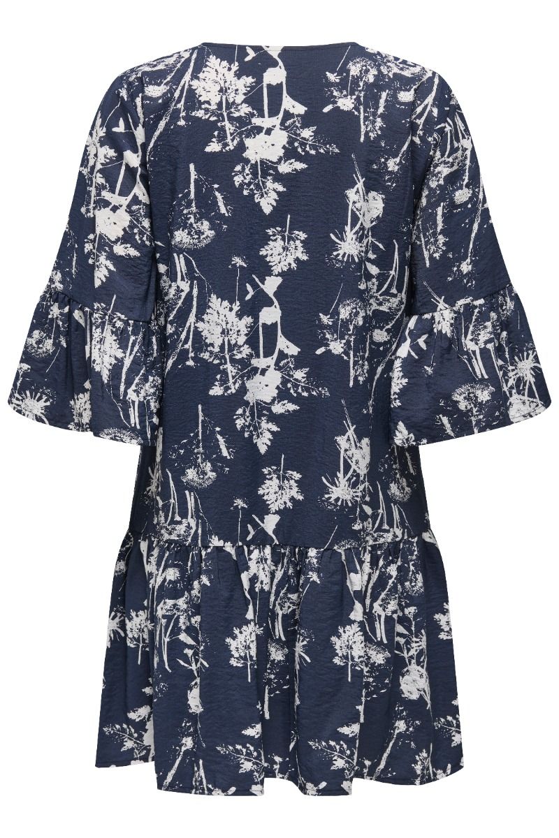 JDY - Kjole - Camille 3/4 Dress  - Total Eclipse