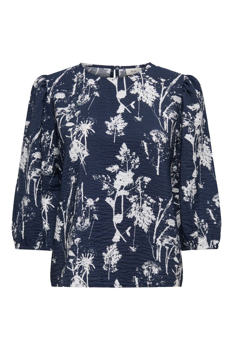 JDY - Bluse - Camille 3/4 Top - Total Eclipse