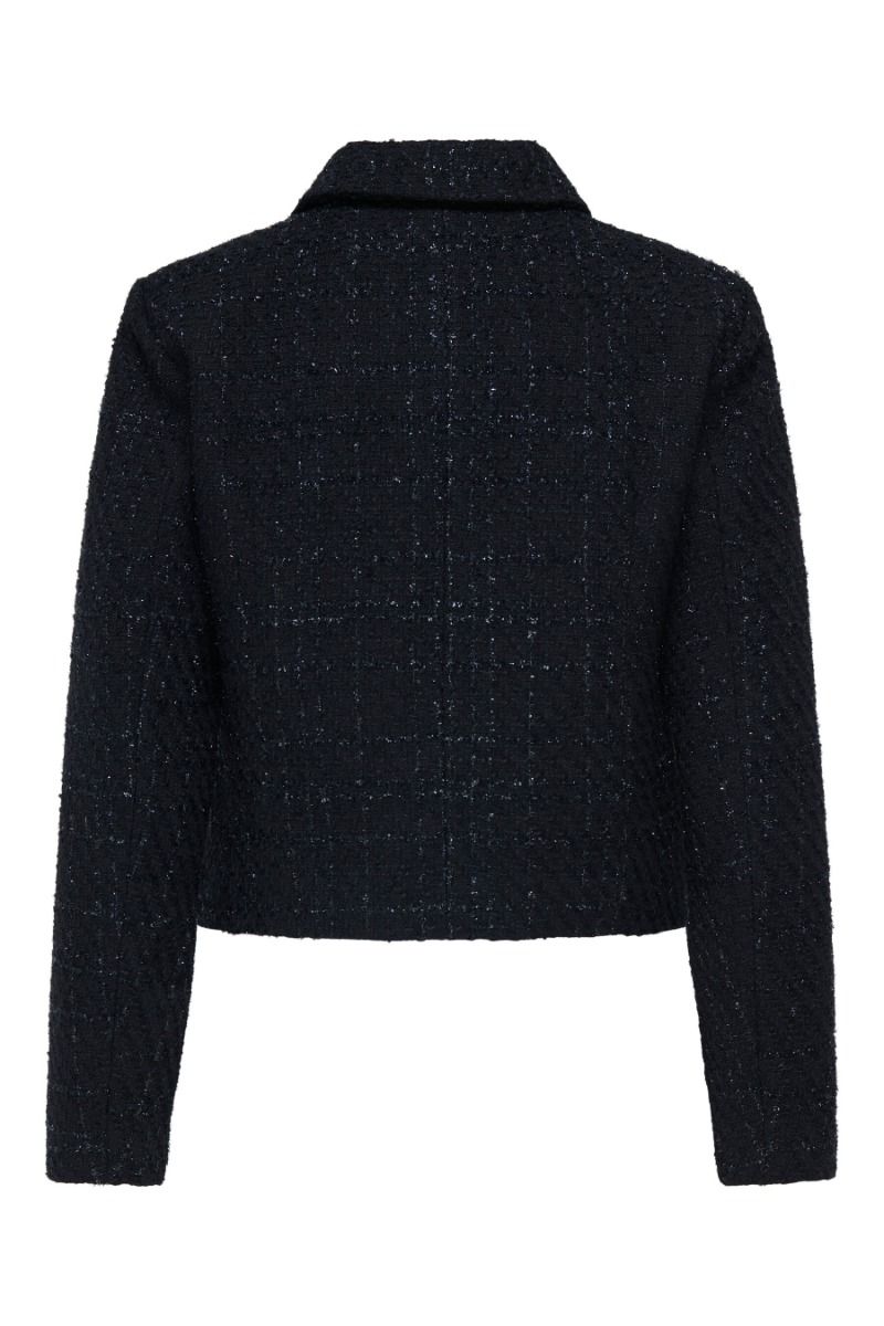 JDY - Jakke - Denver L/S Boucle Blazer - Total Eclipse