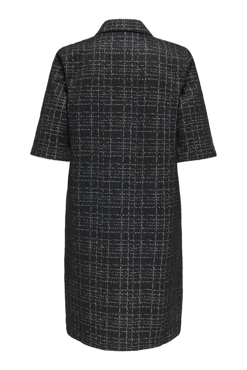 JDY - Kjole - Dorit 2/4 Collar Dress - Black