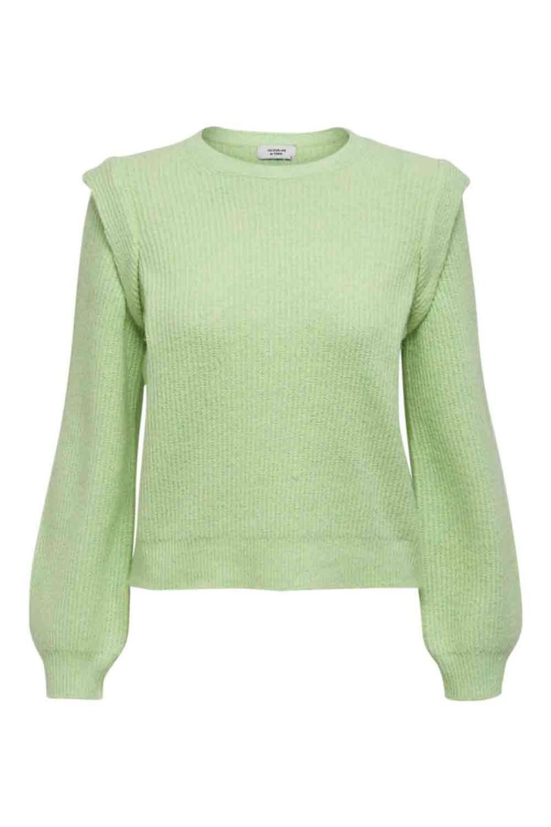 JDY - Emori LS Pullover Knit - Green Ash