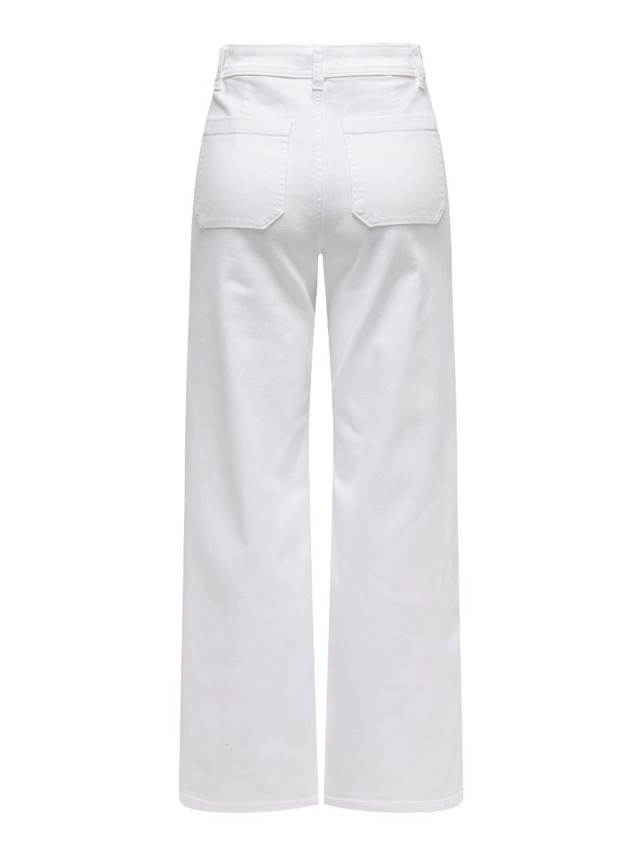 JDY - Jeans - Iris Hw Wide Pant - White