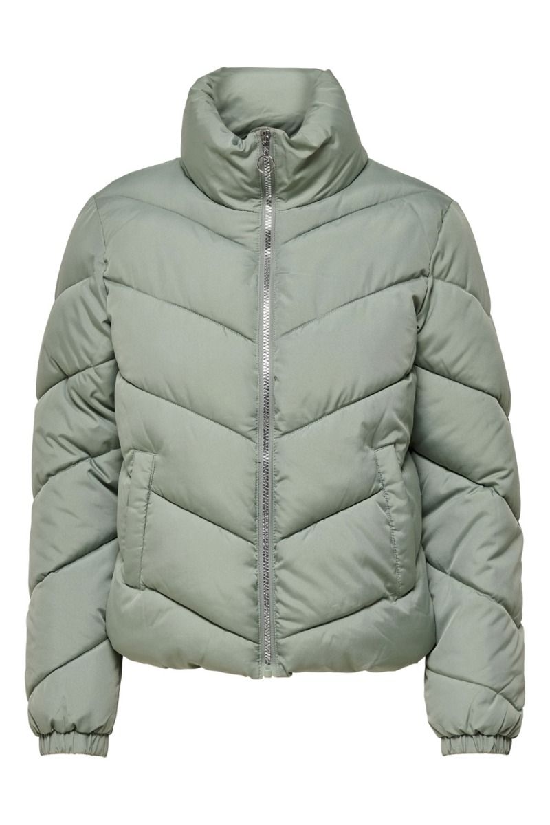 JDY - Jakke - Finno Short Padded Jacket - Lily Pad