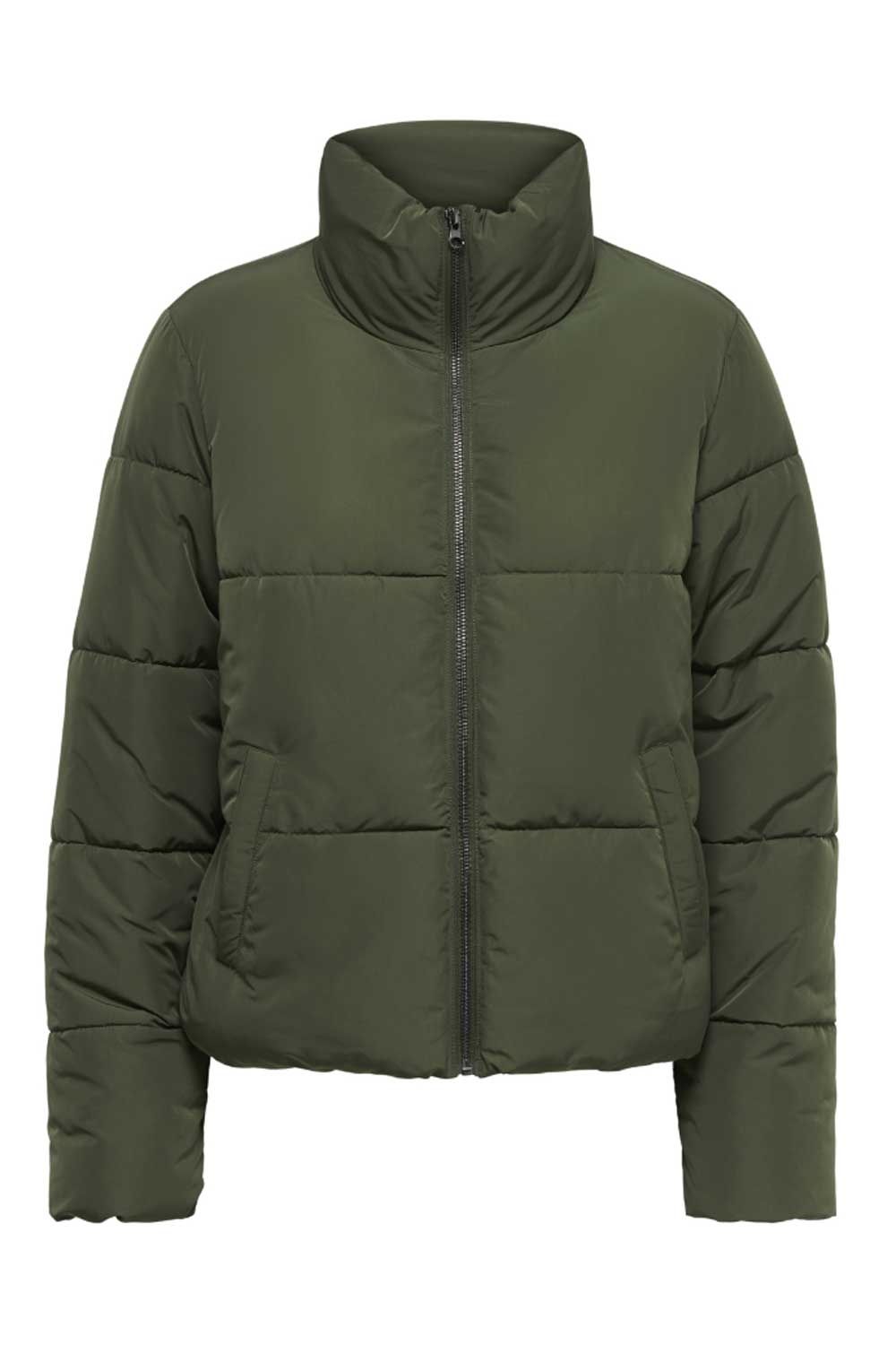 JDY - Jakke - New Erica Short Padded Jacket - Forest Night