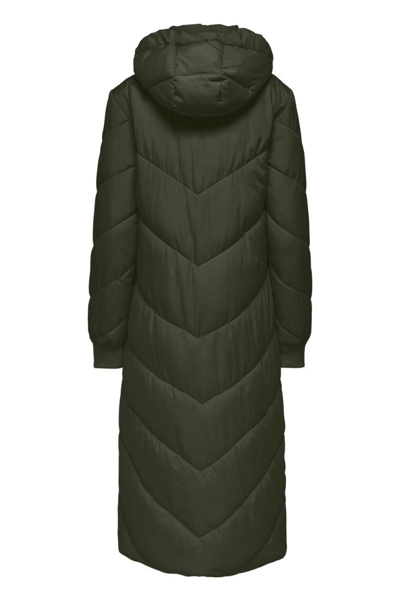JDY - Jakke - Skylar X-long Padded - Forest Night