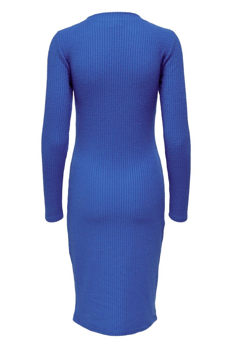 JDY - Kjole - JDY Alice L/S Dress - Strong Blue