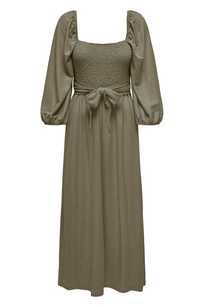 JDY - Kjole - JDY Birdie 3/4 3-Way Midi Dress - Mermaid