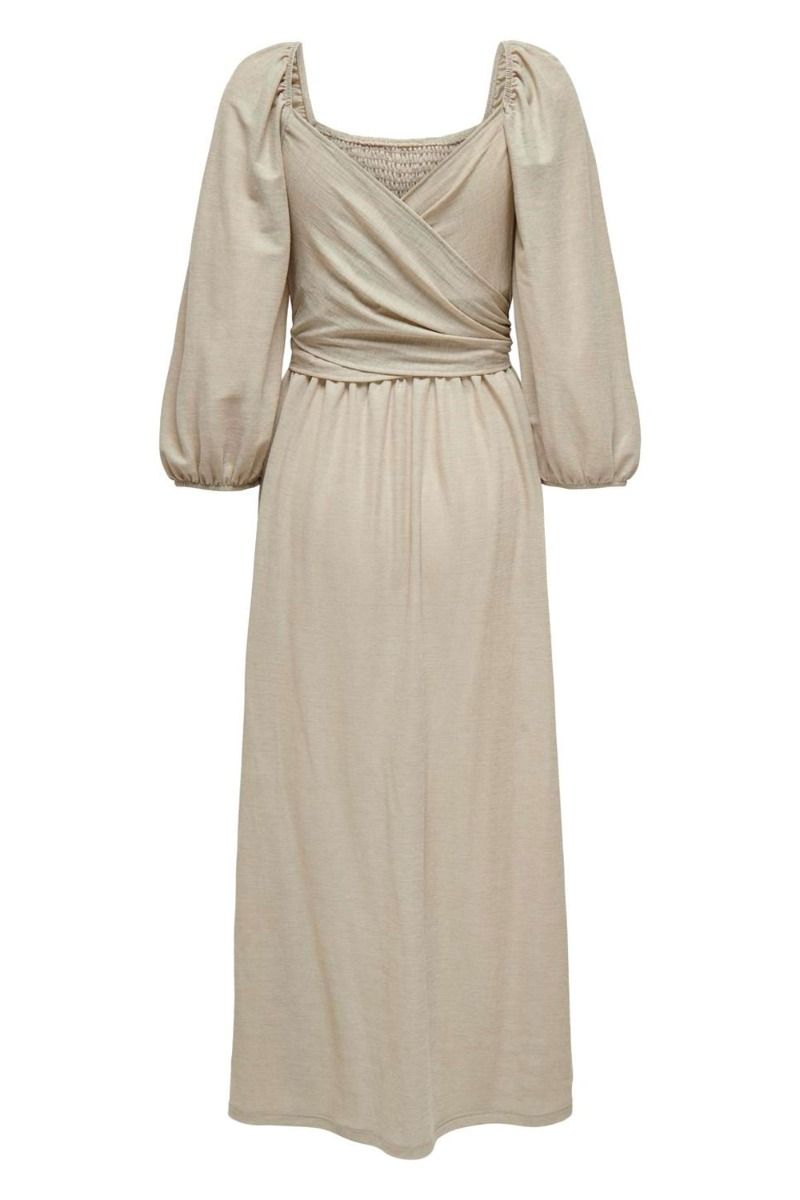 JDY - Kjole - JDY Birdie 3/4 3-Way Midi Dress - Chateau Gray