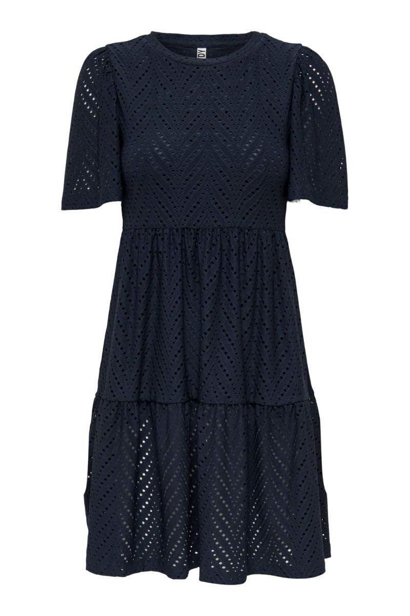 JDY - Kjole -  JDY Carla Cathinka S/S Dress - Sky Captain