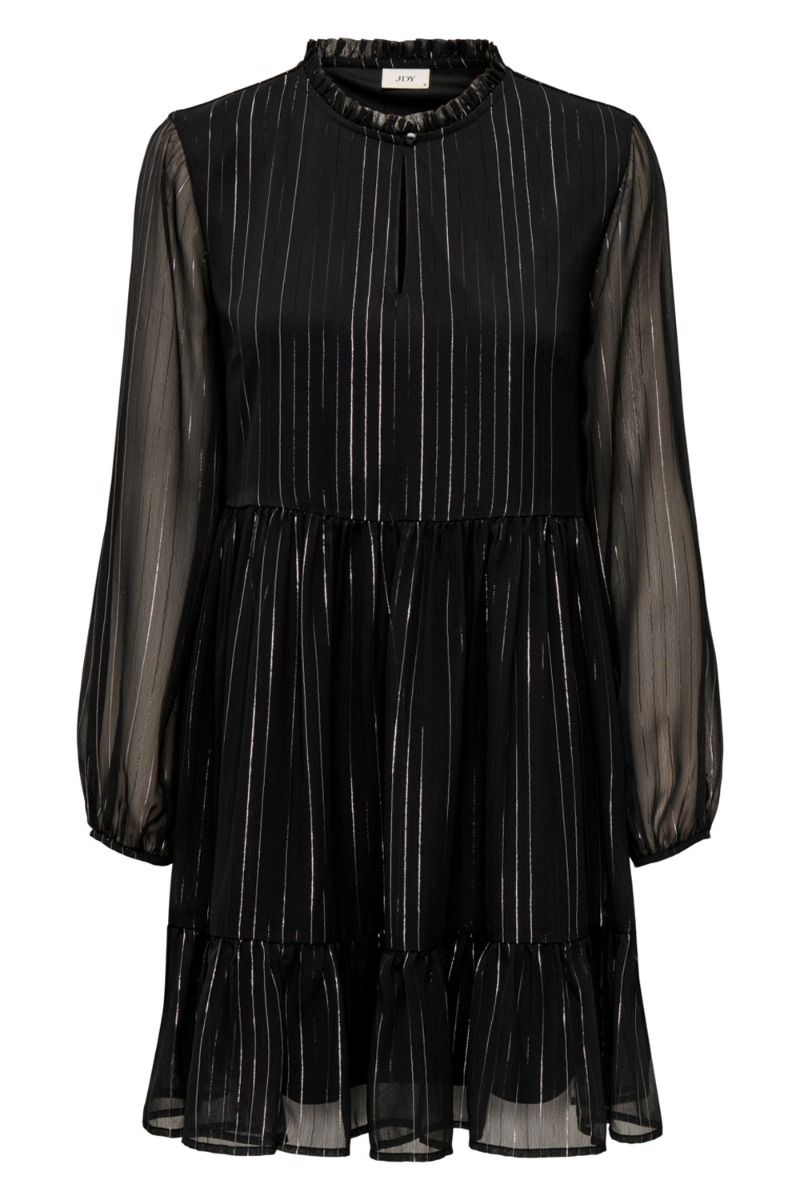 JDY - Kjole - JDY Cody L/S Short Dress - Black