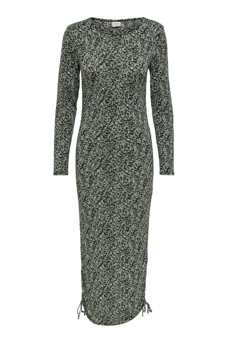 JDY - Kjole - Dorit L/S Dress - Lily Pad