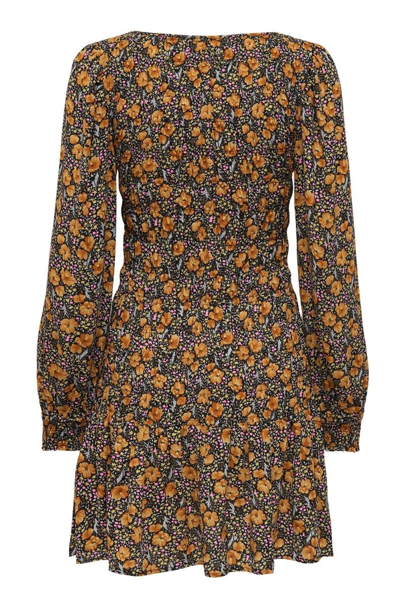 JDY - Kjole - Drew Life LS Dress - Black