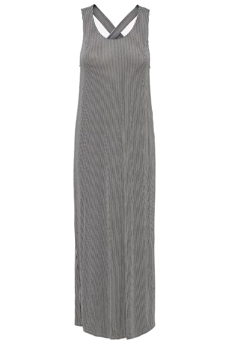 JDY - Kjole - JDY Alina S/L Back Detail Long Dress - Cloud Dancer