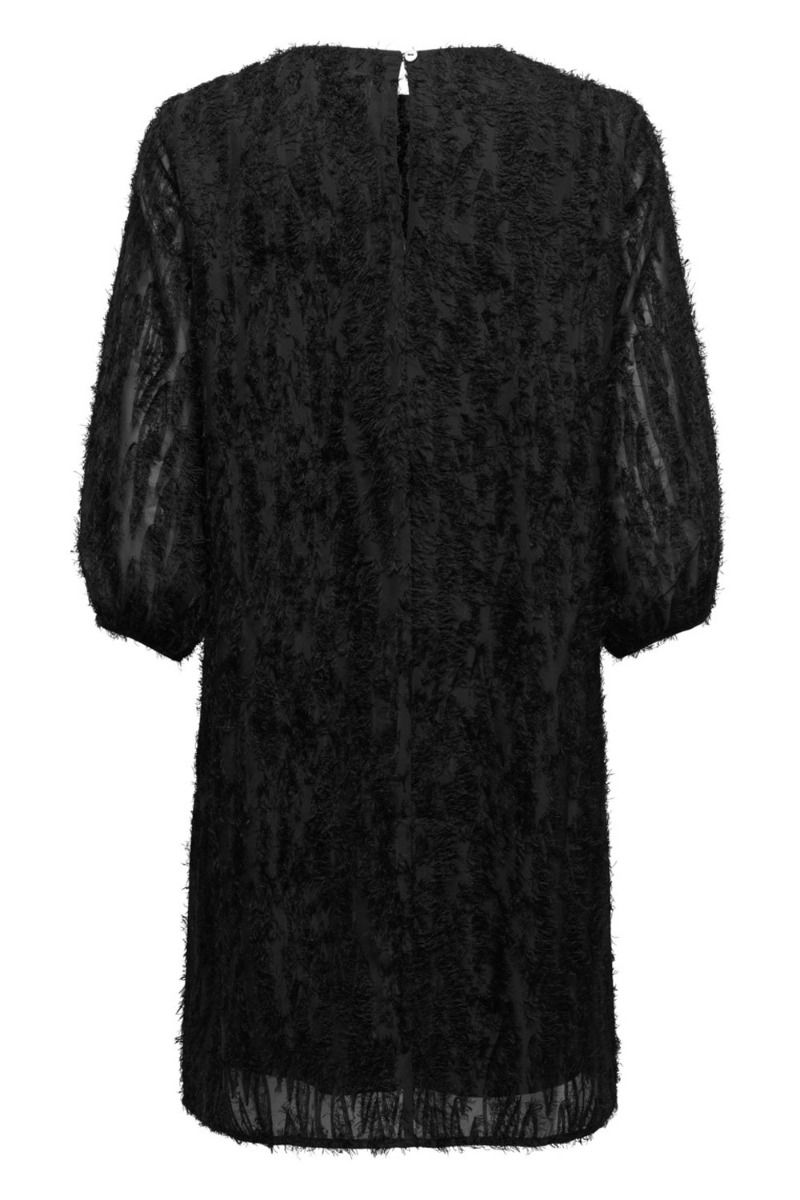 JDY - Kjole - JDY King 3/4 Short Dress - Black