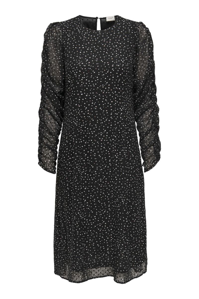 JDY - Kjole - Kylie 3/4 Above Calf Dress - Black