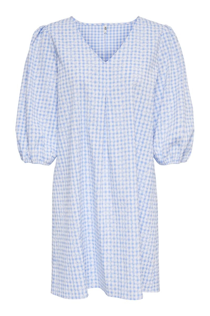 JDY - KJole - JDY Laura 3/4 Dress - Cloud Dancer