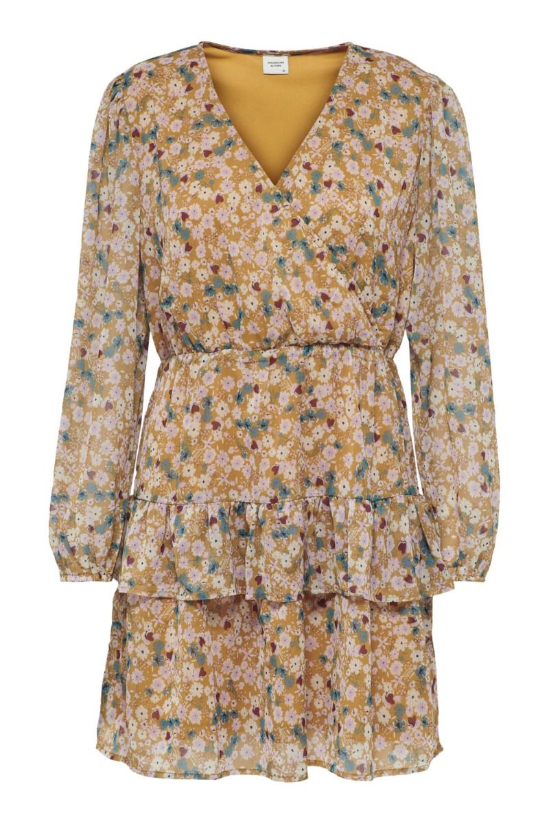 JDY - Kjole - Penelope L/S Dress - Cathay Spice