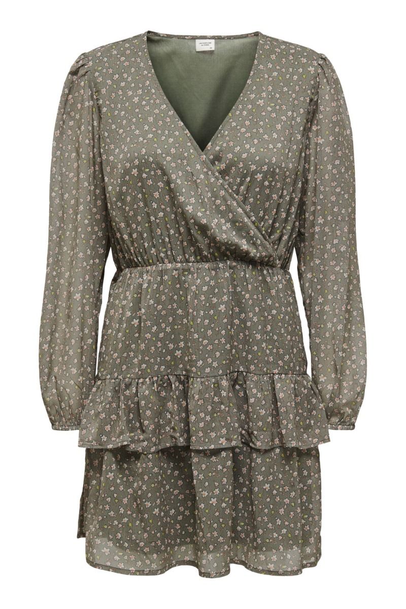 JDY - Kjole - Penelope L/S Dress - Sea Spray