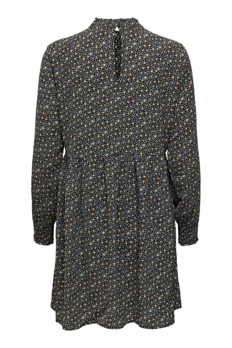 JDY - Kjole - JDY Piper LS Short Dress - Black