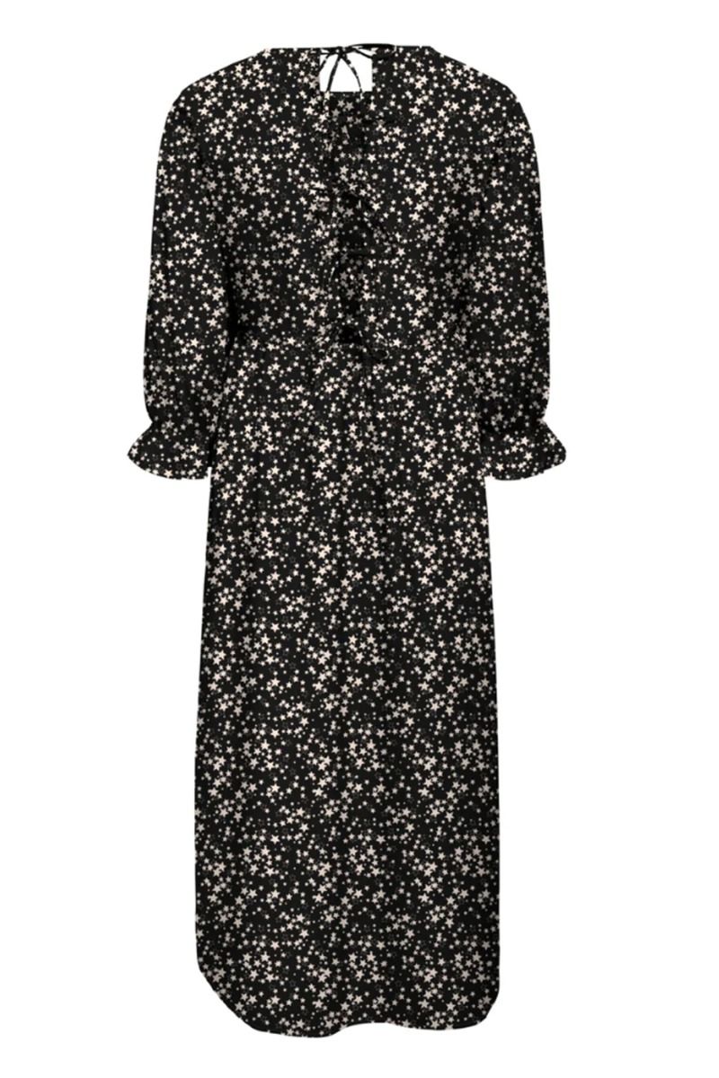 Jacqueline De Yong - Kjole - JdyReese 3/4 Midi String Dress - Black 