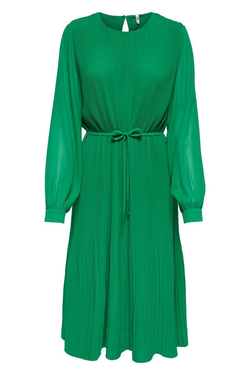 JDY - Kjole - JDY Sally L/S Midi Dress - Bosphorus