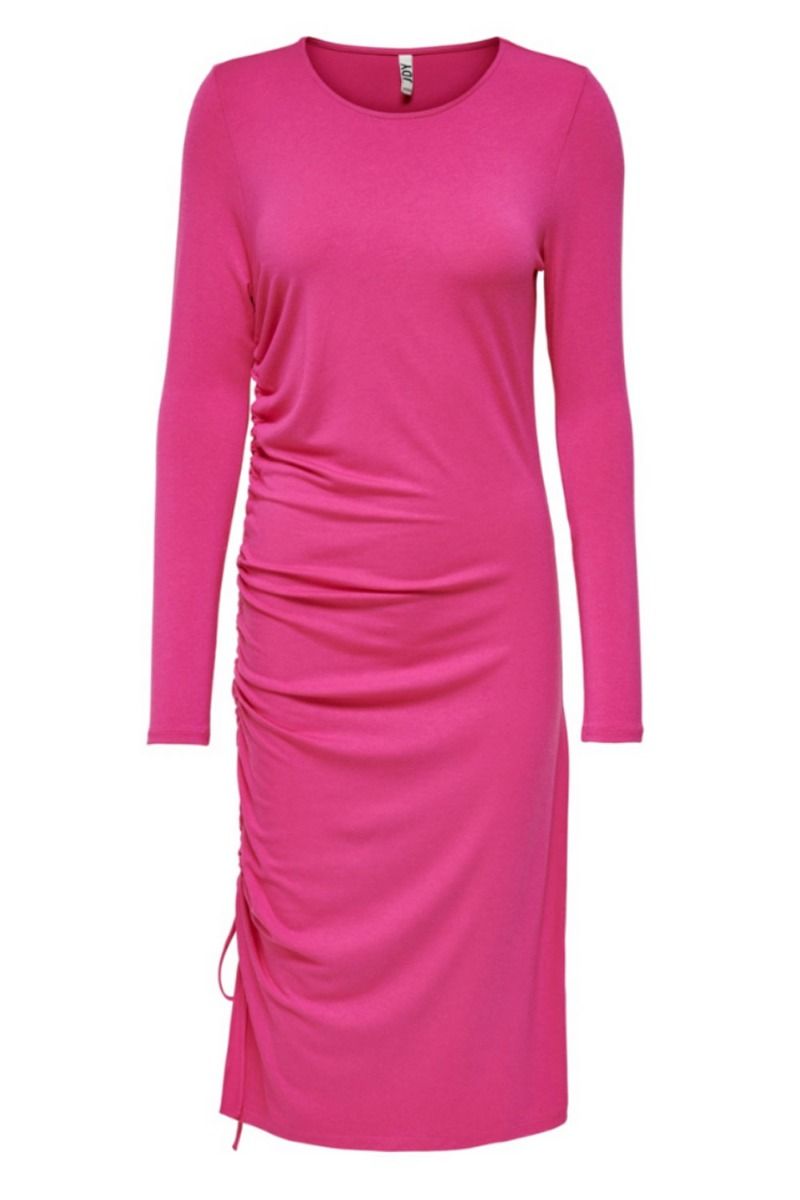 JDY - Kjole - Stoll LS Dress - Fuchsia Fedora