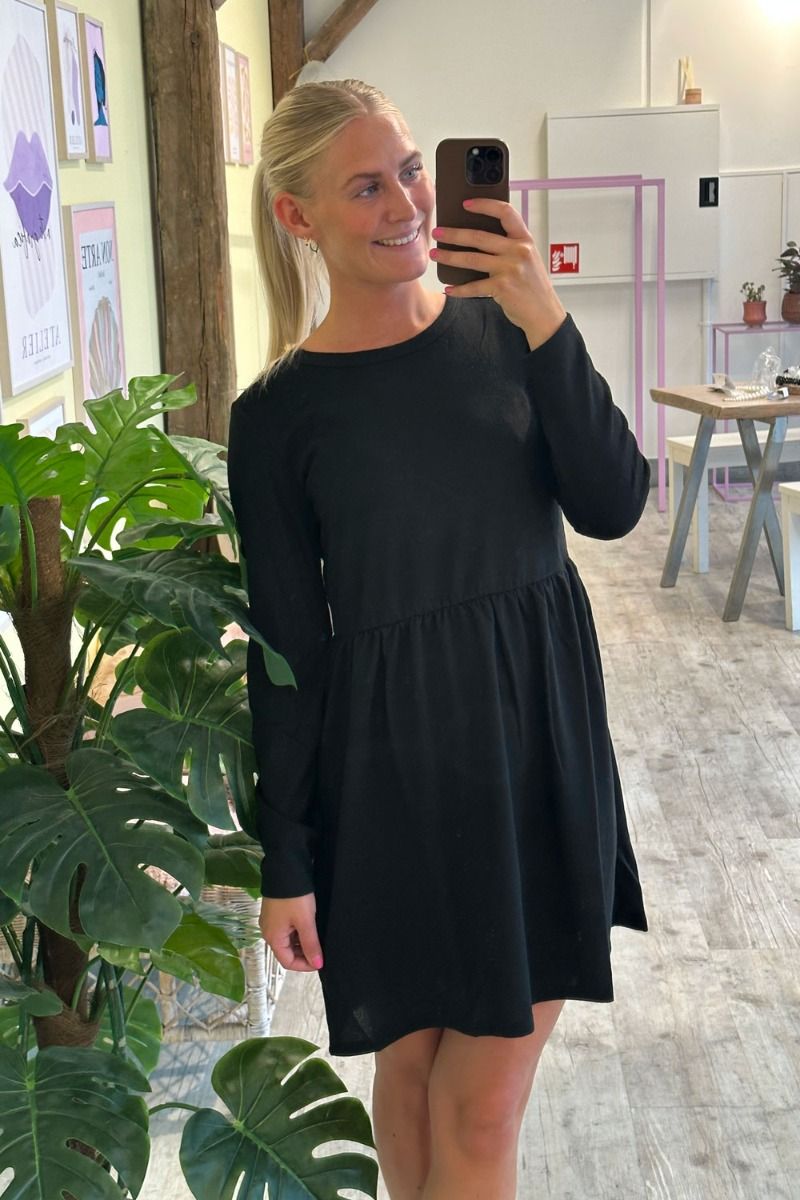 JDY - Kjole - JDY Tonsy L/S Dress - Black