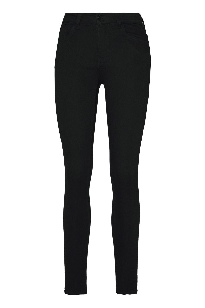 JDY - Leggings - New Nikki Life High SKN - Black Denim