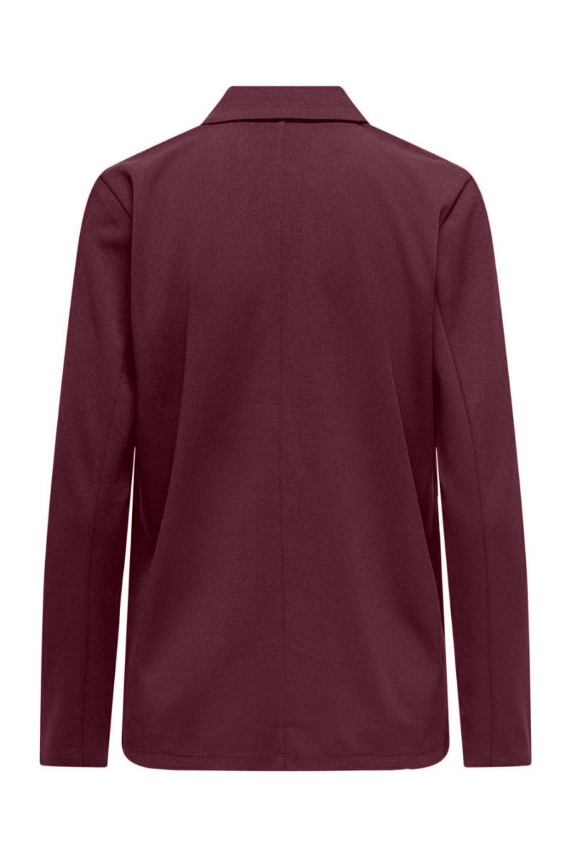 JDY - Blazer - Louisville Catia - Maroon Banner
