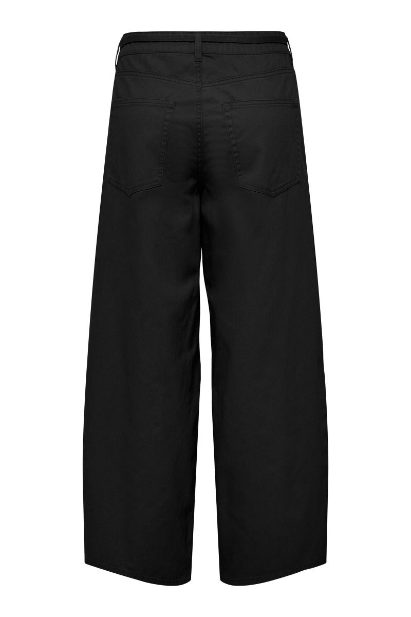 JDY - Jeans - Maeve MW Straight String Pant - Black
