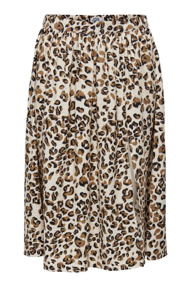 JDY - Nederdel - JDY Ava Midi Skirt - Whitecap Gray