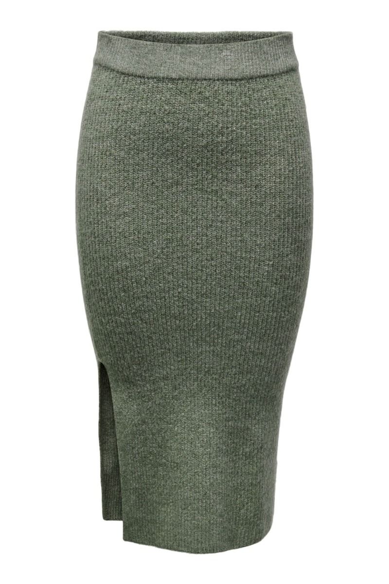 JDY - Nederdel - JDY Drea Lea  Slit Skirt - Mermaid