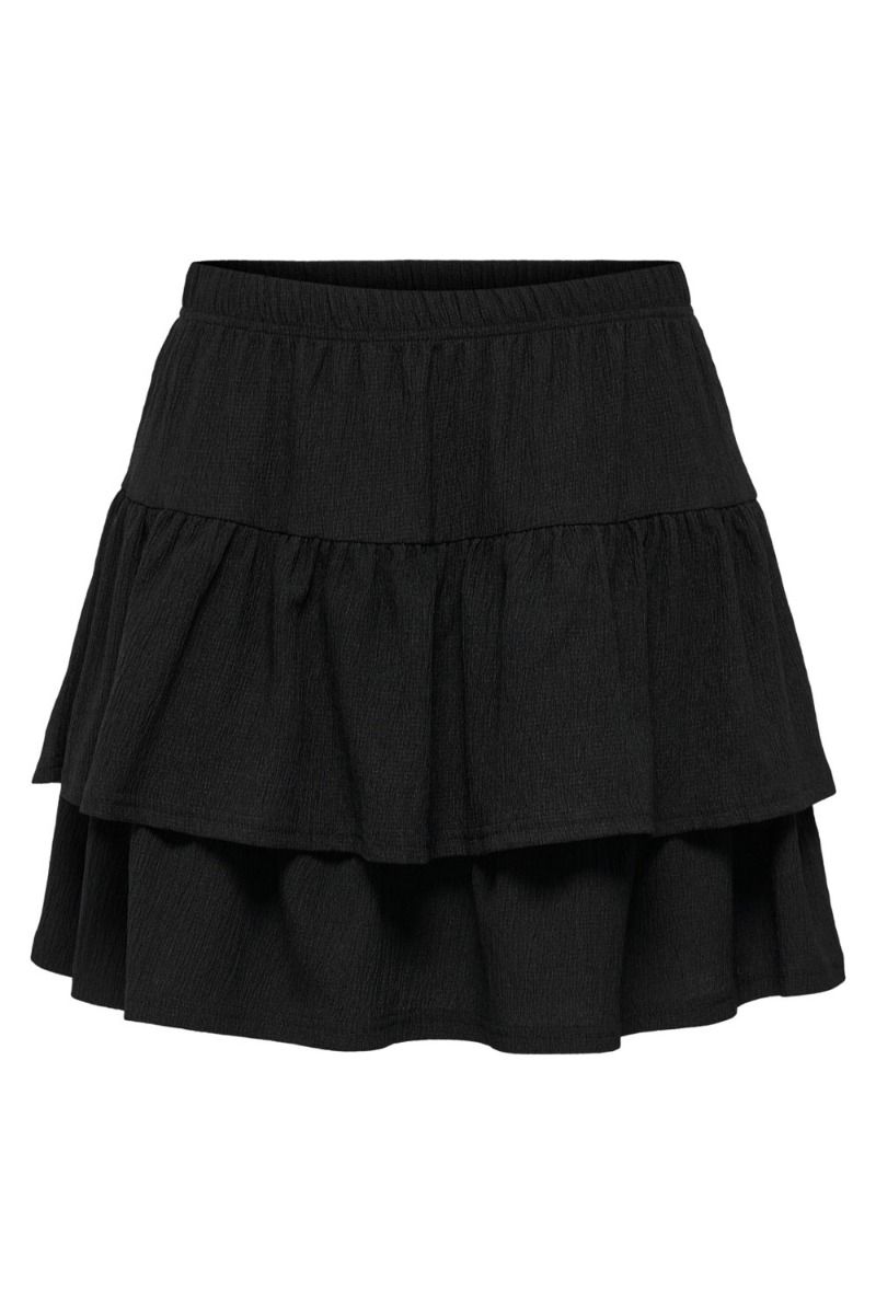 JDY - JDY Lotus Layer Skirt - Black