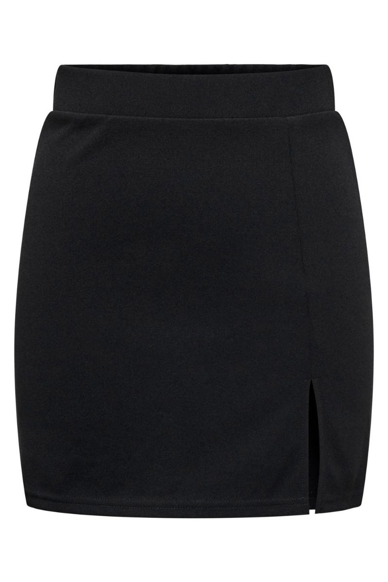 JDY - Nederdel - JDY Mekko Mini Slit Skirt - Black