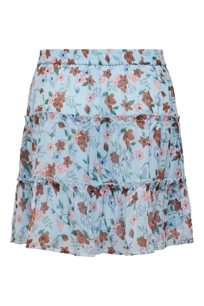 JDY - Nederdel - JDY Melly Skirt Wvn - Hemlock