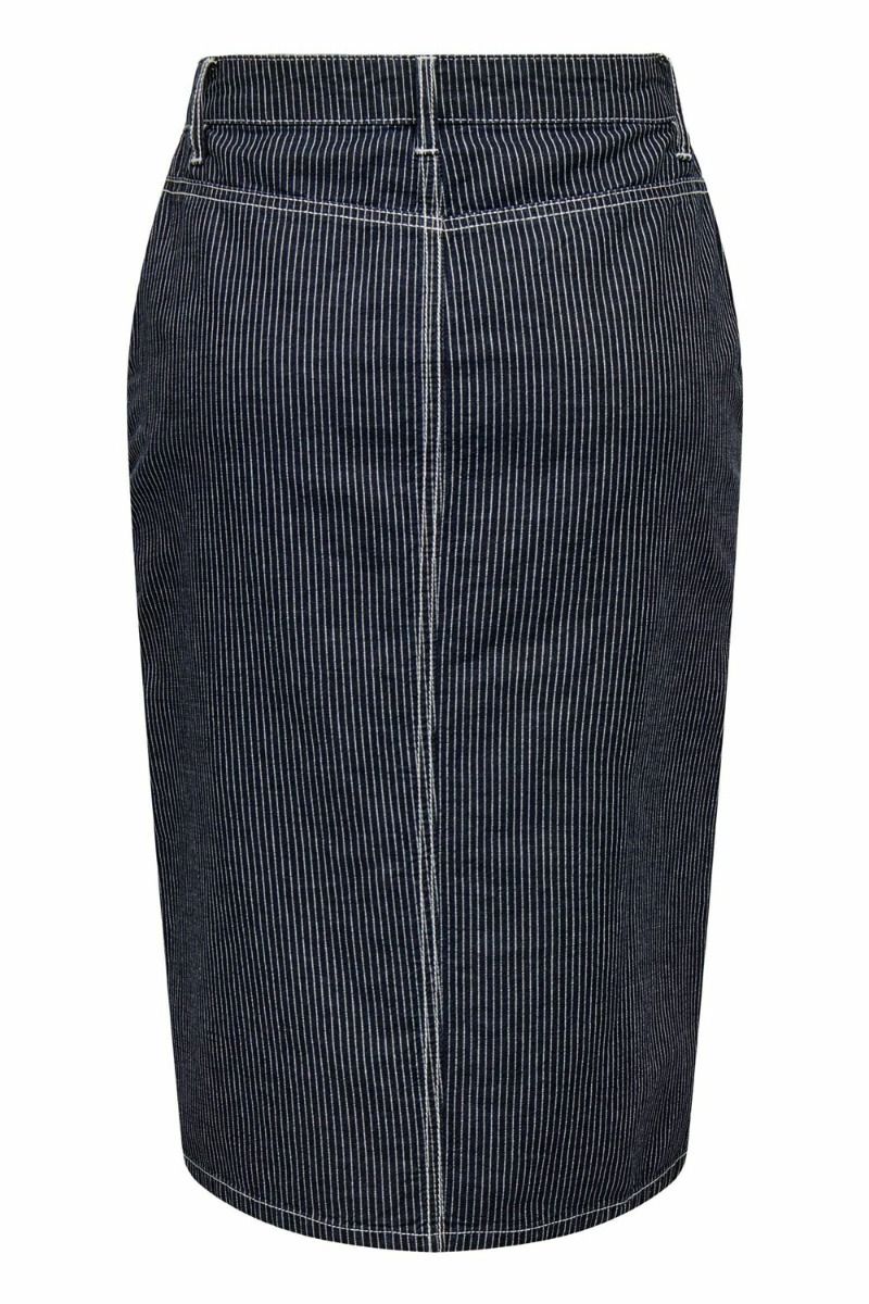 JDY - Nederdel - JDY - Nevaeh HW Long Slit Skirt - Night Sky