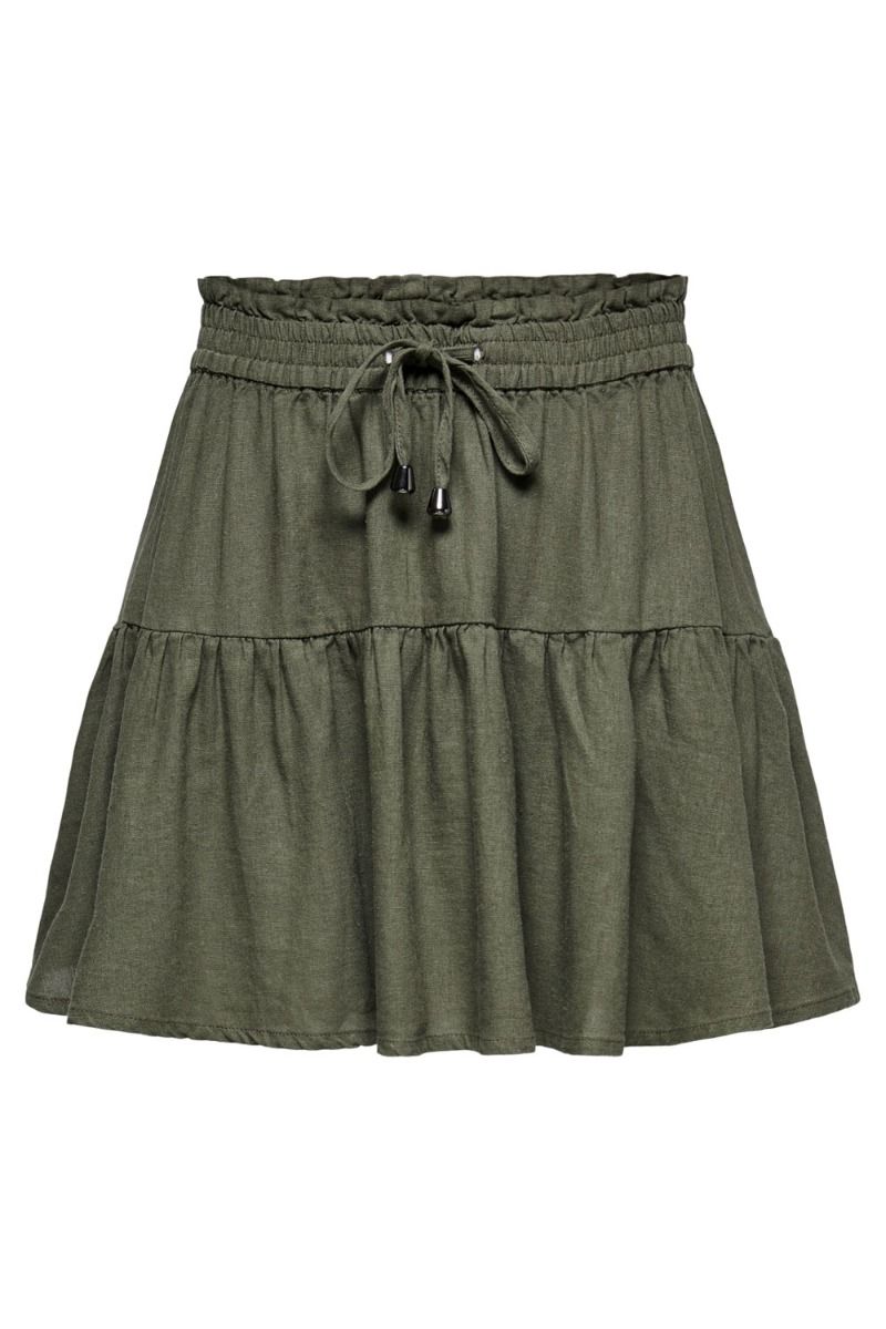 JDY - Nederdel - Say MW Linen Skirt - Kalamata 