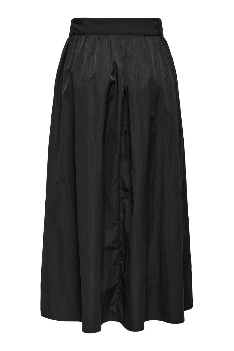 JDY - Nederdel - JDY Sophia Hw Midi Skirt Wvn - Black