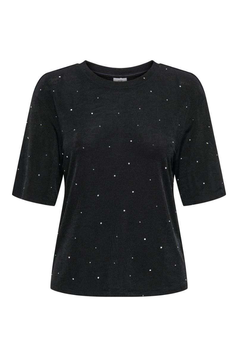 JDY - Top - Prime SS Stud Top - Black