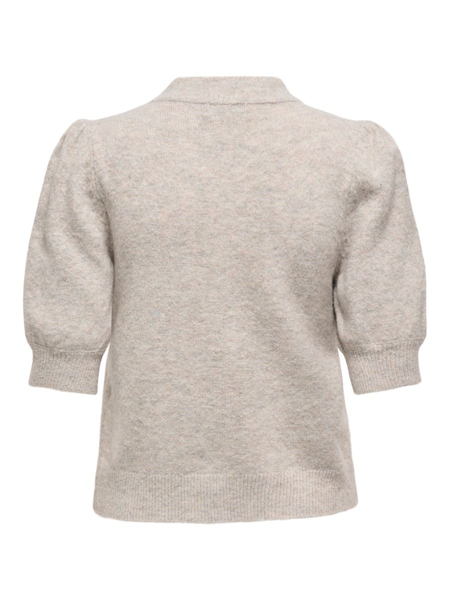 JDY - Strik - Rue Life 2/4 Pearl Pullover - Chateau Gray
